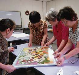 世界押し花絵芸術祭 特別賞　銀河